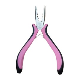 JNAWA Mini Hair Extension Pliers Extension Loops Anti Slip Handles Hair Extension Pliers Professional Hair Extensions Tool for Females Hair