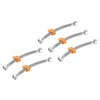 uxcell Faucet Supply Line Connector, 5pcs G1/2 Female x G1/2