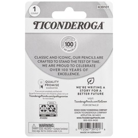 Ticonderoga My First Large Barrel Pencil Sharpener, Yellow and Green, 1 Count