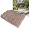 Swing Top Cover Replacement Outdoor Waterproof Dustproof Garden Swing Chair