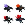 10-Piece Mini Spiders - Cute Little Articulated Fidget Toy Figures,