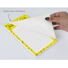 Inkdotpot Pack Of 2 Daily Planner List Undated Notepads, Memo