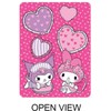 SANRIO My Melody Kuromi Fleece Throw Blanket - 45'x60' Pink