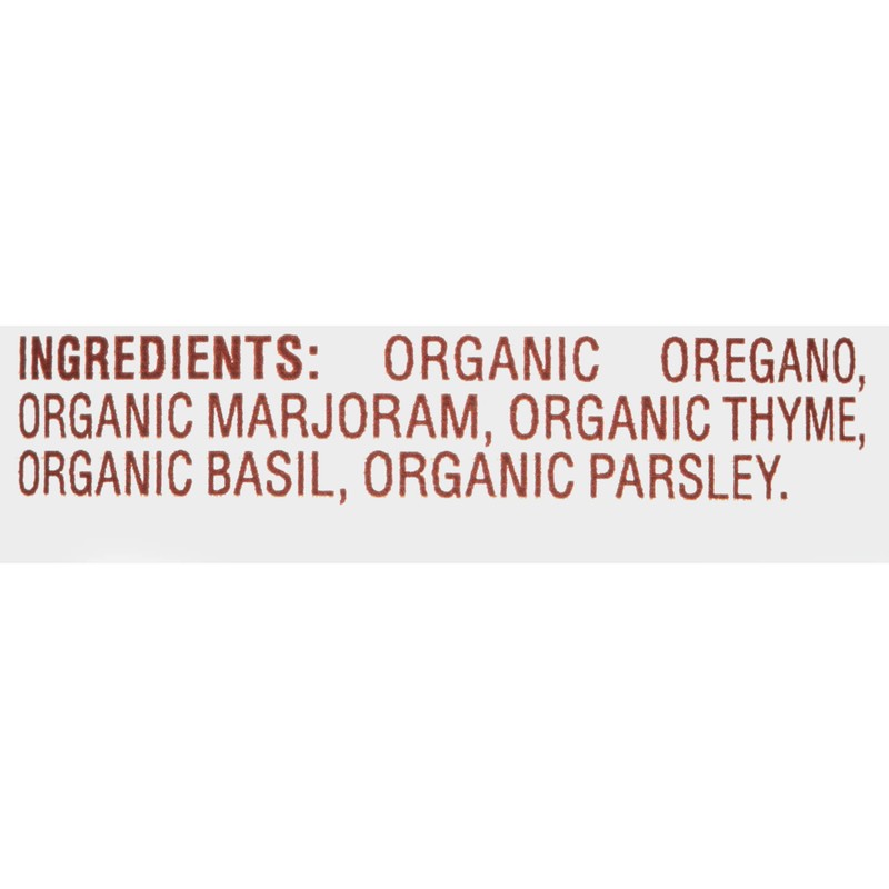 Spice Islands Organic Italian Seasoning, 0.6 Ounce