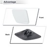 RATCHROLL Front Right Side Bumper Headlight Washer Nozzle Cover Cap