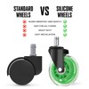 Wheels silicon Green