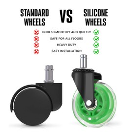 Wheels silicon Green