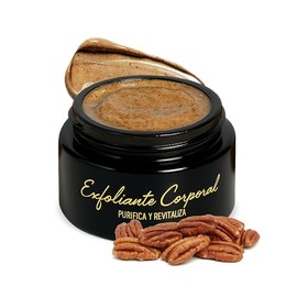 Exfoliante Facial y Corporal con Aceite de Nuez Pecana - 50 ml  Skin Care Vegano Ideal para Cuidado Facial - Mascarillas Faciales  Skincare...        