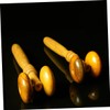 Mikinona 4pcs Wooden Massage Roller Practical Beauty Nose Massage Wheel