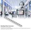 Stainless Steel Straight Brace Mending Plate Connector Bracket for Furniture
