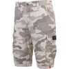 Crosshatch Mens Shorts Cargo Combat Camo Zipper Army Long Military