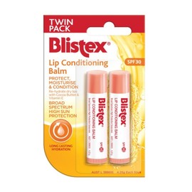 Blistex Lip Conditioning Balm SPF 30 4.25g (Twin Pack)