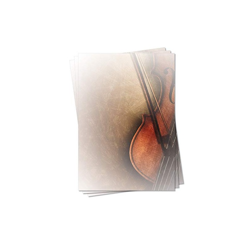 Lysco Music Design Letter Paper DIN A4 25 Sheets –