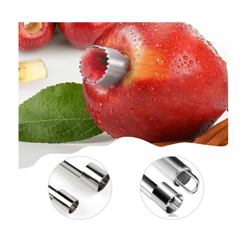 3 pieces, apple corer, fruit corer, apple corer remover, apple