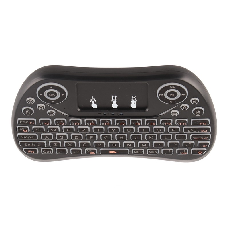 2.4G Wireless Keyboard Mini Keyboard Touchpad for IOS Android PC