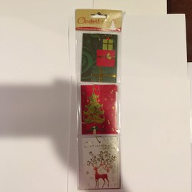 12 Pack Embellished Christmas Gift Tags
