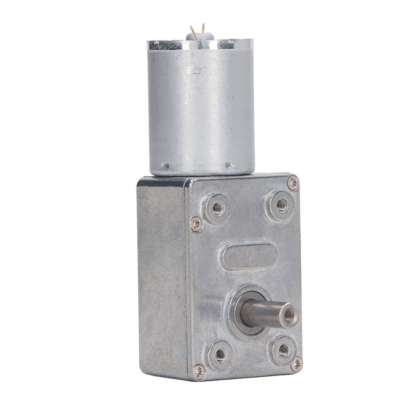 25kg.cm DC Gear Speed Reduction Motor Double Shafts Self Locking