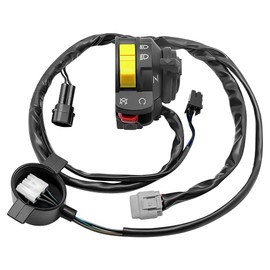 Mabutingti Left Handlebar Switch for Suzuki LTZ 400 QuadSport Z 400 2009-2014 Start, Stop, Emergency Stop and Headlight Switch Light Switch