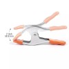 PONY 6-inch 4-inch Heavy Duty Metal Spring Clamps Set 2-inch,