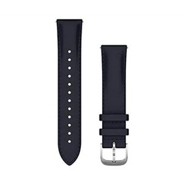 GARMIN Quick Release Band, 010-12924-60 Navy Italian Leather/Silver 010-12924-60 (20 mm)