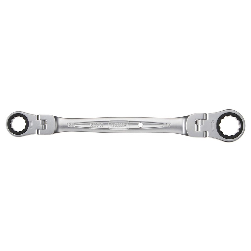 TONE RMFW-1317 Double Head Ratchet Offset Wrench Double Sided Width