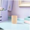 OHPHCALL 4pcs Natural Wood Storage Bin Set Unfinished Wooden Pencil