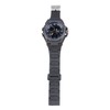 Waterproof Wristwatch Transparent Cover LED Luminous Wristwatch for Gentlemen Black