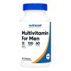 Multivitaminico Para Hombres Con 22 Nutritientes 120 Caps Sabor Sin