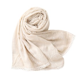 FAIRYGATE Women's Viscose Polyester XXL Colourful Multicoloured Scarves & Scarves for Girls Gift, 5021, 33.5X70.5 Inch