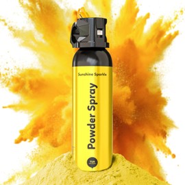 Yellow Smoke Bomb Powder Cannon Gender Reveal Fire Extinguisher Biodegradable| Launches 25ft | 10 Second Spray | Holi Color Decorations for Photoshoots, Festivals, Celebrations | TUR Party Supplies