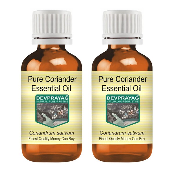 Devprayag Pure Coriander Essential Oil (Coriandrum sativum) Natural Therapeutic Grade