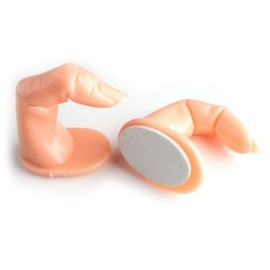 Fleshcolor Plastic Nail UV Gel Nail Art Tips False Finger Model Nail Art Practise tranning