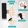 4 Pack Finger Exerciser with Bracelet, (20lb, 40lb, 60lb, 75lb)