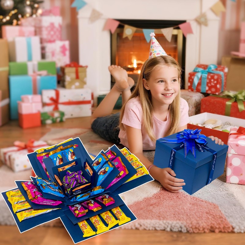 Explosion Gift Box, 5 Layer Explosion Box, Surprise Boxes with