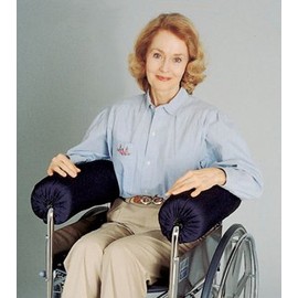 Lateral Stabilizer Armrest Bolster - Half Armrest w/Sheepskin Cover, 11"L & 6" Dia - 1 Each/Each