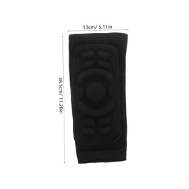 Kisangel 1 Pair Sports Elbow Pads Fitness Elbow Guard Elbow Guard for Sports Elbow Protection Gear Elbow Wraps Weightlifting Fitness Arm Sleeve Elbow Sleeve Weightlifting Cotton Black