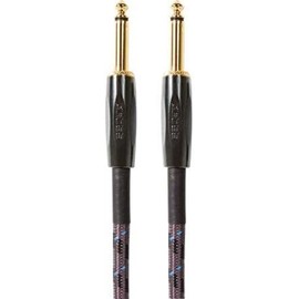 BOSS BIC-10 Guitar, Bass And Instrument Cable, Straight 1/4-Inch Connectors, 10 ft/3 m Length,Gold