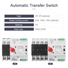 Compact Automatic Transfer Switch Electrical Selector Switches Dual Power Switch