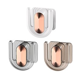 IKAAR Pack of 3 Shoe Holder, Wall Shoe Rack, Small Shoe Organiser, Space-Saving, Plastic Slippers Rack