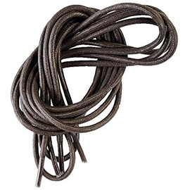 [Legal] TY40 SHOE LACES Shoelace Dress, Round String, 31.9 inches (81 cm), 1 Pair (2 Total) Included (Brown), Black