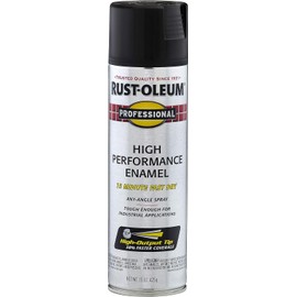 Rust-Oleum Paint Spray Flat Black 15OZ 7578838