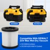 DCV581H Vacuum Filters for Dewalt DCV580H DCV581H DCV5801H 20V Vacuum,
