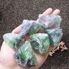 LAIDANLA 1lb 2" Fluorite Natural Rough Stones Crystal Large Raw
