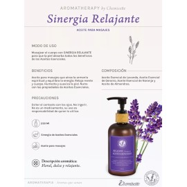 Chemisette Aceite Para Masaje Relajante Lavanda Almendra Envio Gratis