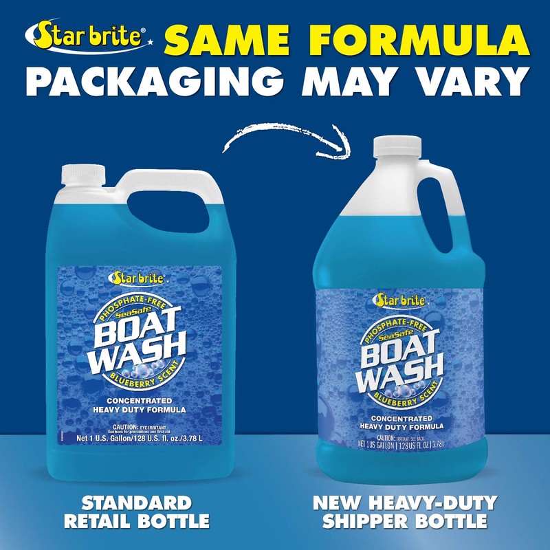 Star brite Concentrated Boat Wash - Biodegradable, Phosphate-Free , 1