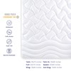 SLEEP ZONE Waterproof Mattress Topper Queen Size, Cooling Mattress Pad