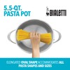 Bialetti 6-Quart Nonstick Aluminum Pasta Pot with Strainer Lid and