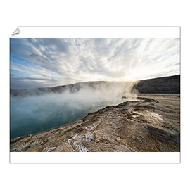 robertharding 8R 10x8 Print of Hot Water and steam Spraying Out of Ala Lobet (Alol Bet) Geyser, Semera (20017911)