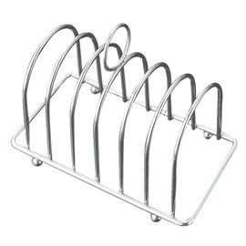 UPKOCH Bread Stand Household Tools Braiding Tools Stainless Steel Airfryer Toast Stand Stainless Steel Metal Bread Stand Hot Air Fryer Stand Table Toast Holder for