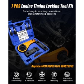 GLEXQLAO Engine Timing Tool Kit Compatible with Maserati Levante Geberit President 3.0T M156 Engines, Camshaft Timing Locking Tool Set Replaces OEM 900028263 900028363